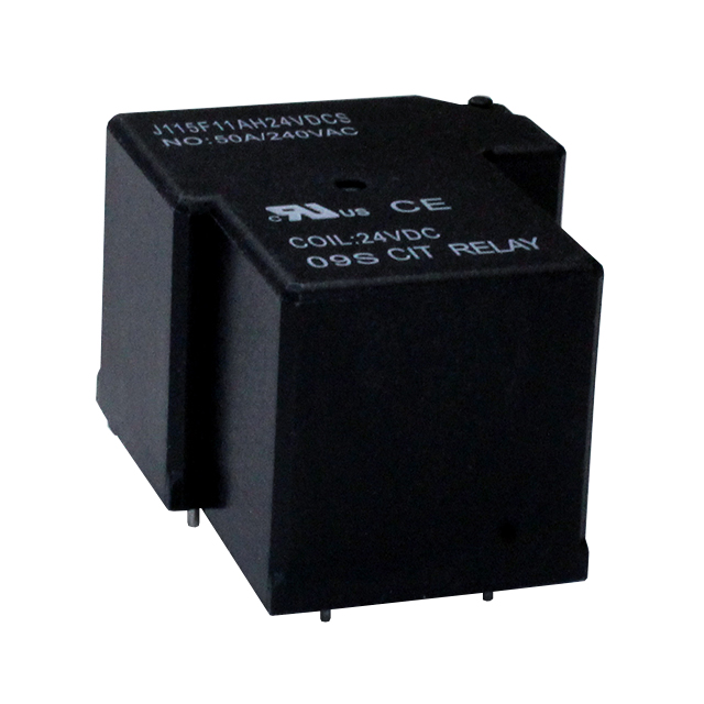 J115F11AH24VDCSH1.5U CIT Relay and Switch  Power Relays Over 2 Amps